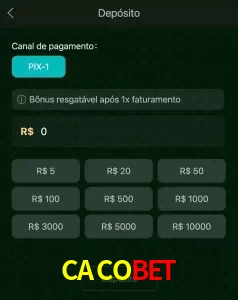 deposits CACOBET